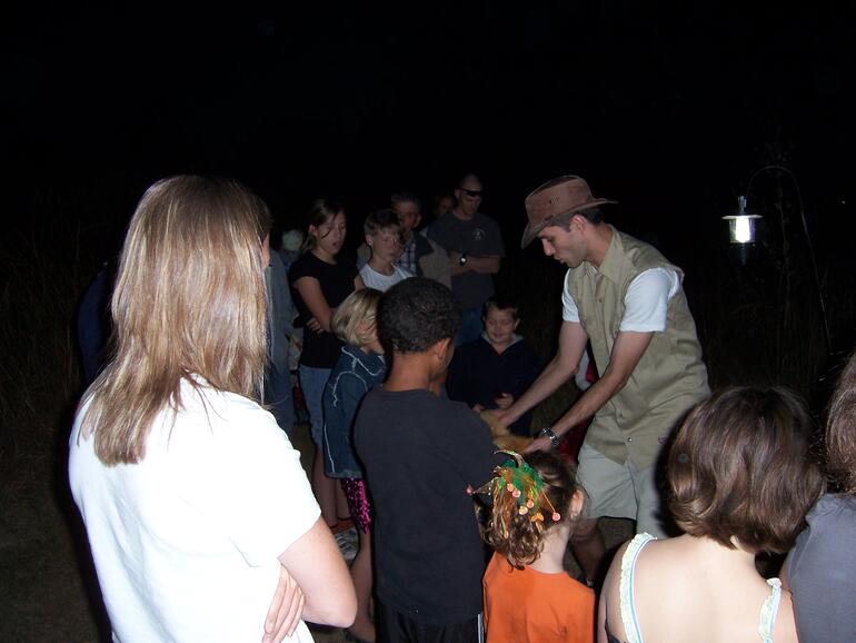 Monster Myths by Moonlight "scary" mammals station 